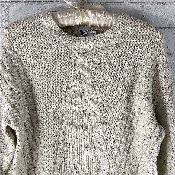 Princess Polly Cable Knit Balloon Sleeve Jumper - Picture 6 of 12